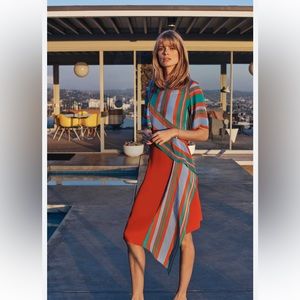 DVF silk dress size 8